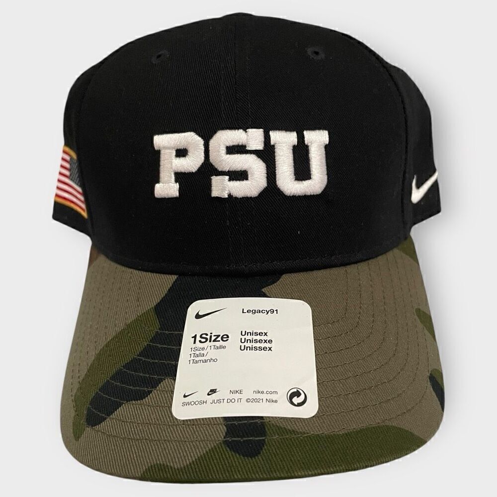 Nike Legacy91 Penn State Nittany Lions Veterans Day Hat size OSFM DM9428-222 New